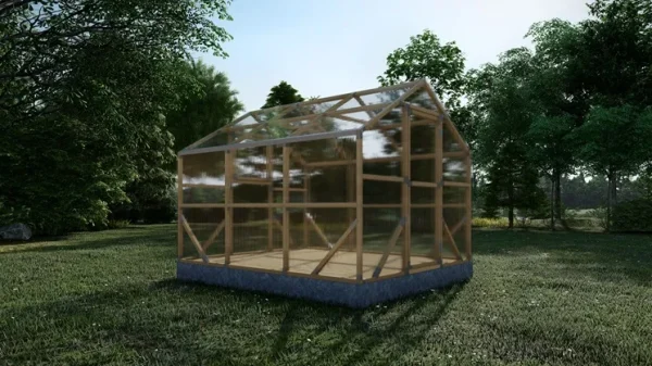 Wooden greenhouse - Image 2