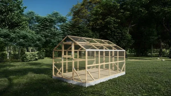 Wooden greenhouse - Image 4