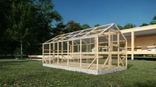 Wooden greenhouse - Image 3